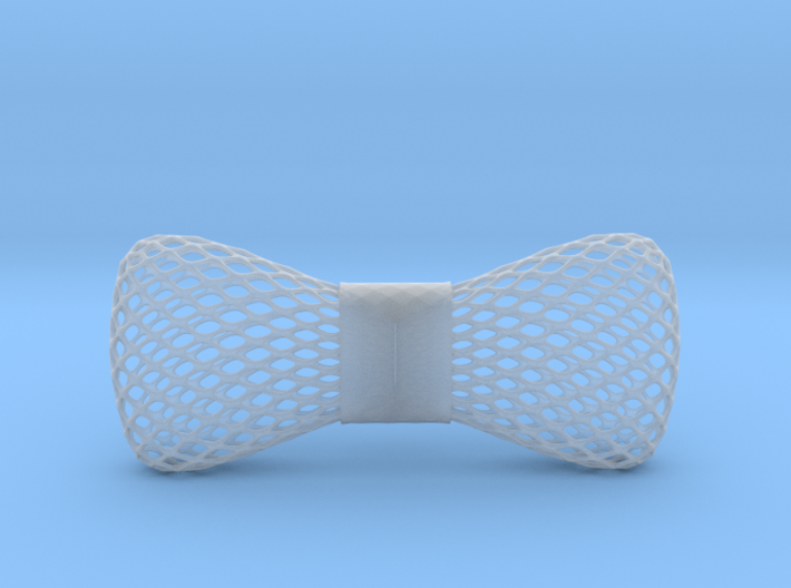 bowtie wireframe 3d printed