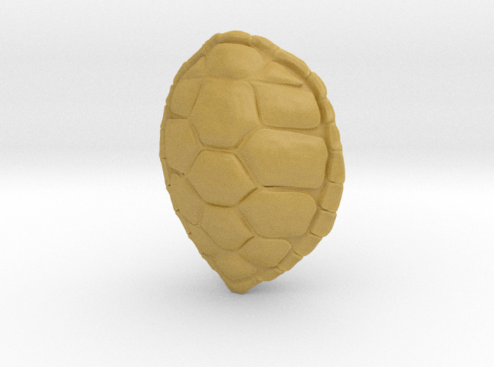 Turtle Shell Pendant 3d printed