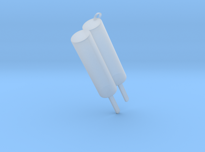 Exclusive popsicle pendant 3d printed
