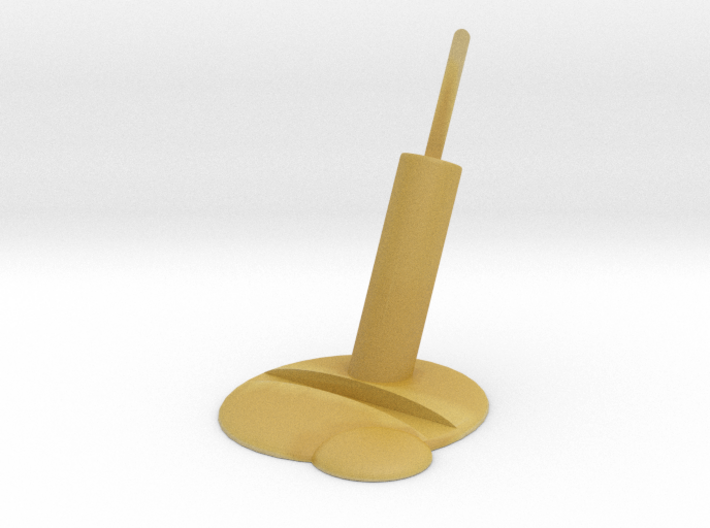 Melting popsicle phone stand 3d printed