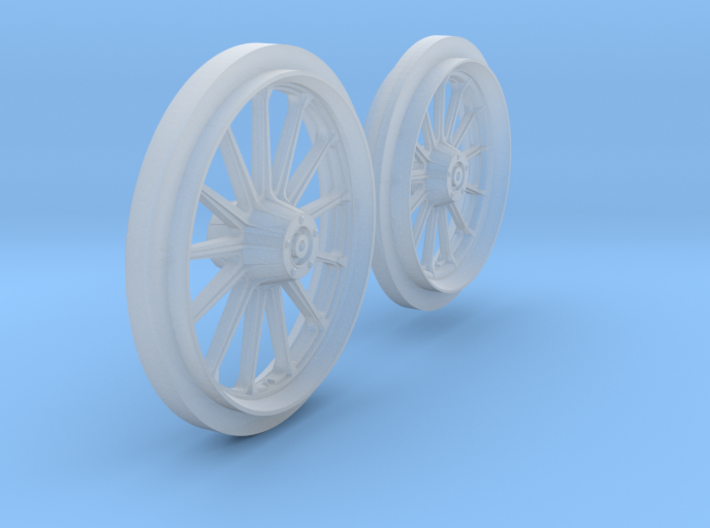 HD 883 Iron Wheels 3d printed