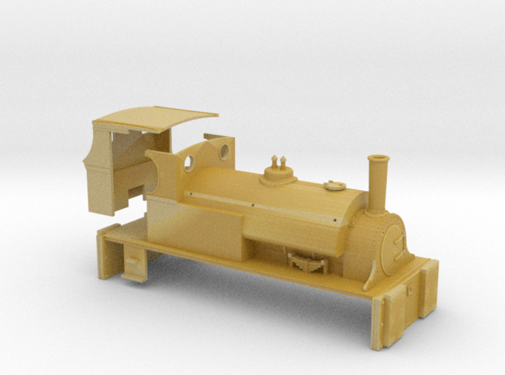 Fox Walker Shunter (for RTR 0-6-0 chassis) 3d printed