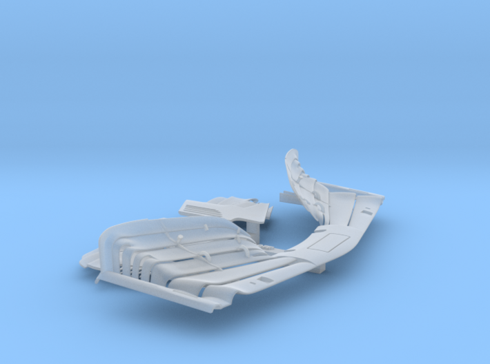 1/20 SF71H extra conversion parts: front wing, rea 3d printed
