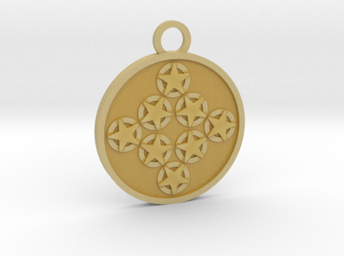 Eight of Pentacles 3d printed