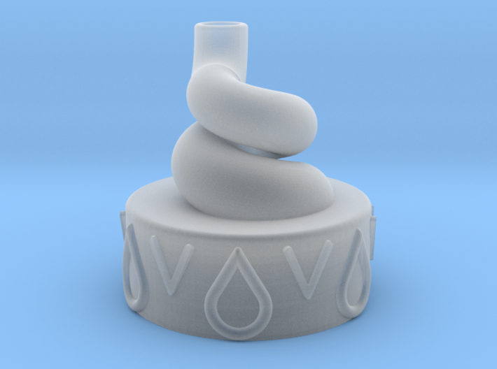 Bottle Cap VORTEX | To create Living Water 3d printed