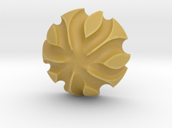 3K Collection - Flower Ring (Top) 3d printed