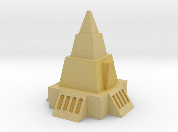 2mm / 3mm Simple Temple 3d printed 