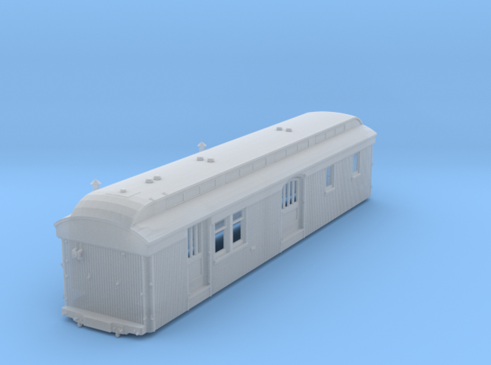 C&amp;S Baggage/RPO Cars 10, 11, 12 BODY ONLY 3d printed