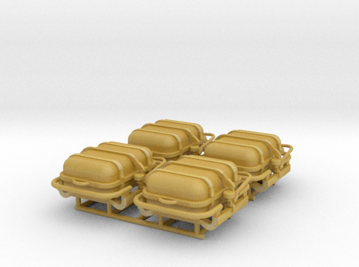4X Offshore commander Life raft container 8 pers - 3d printed