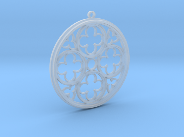 gotic pendant 3d printed