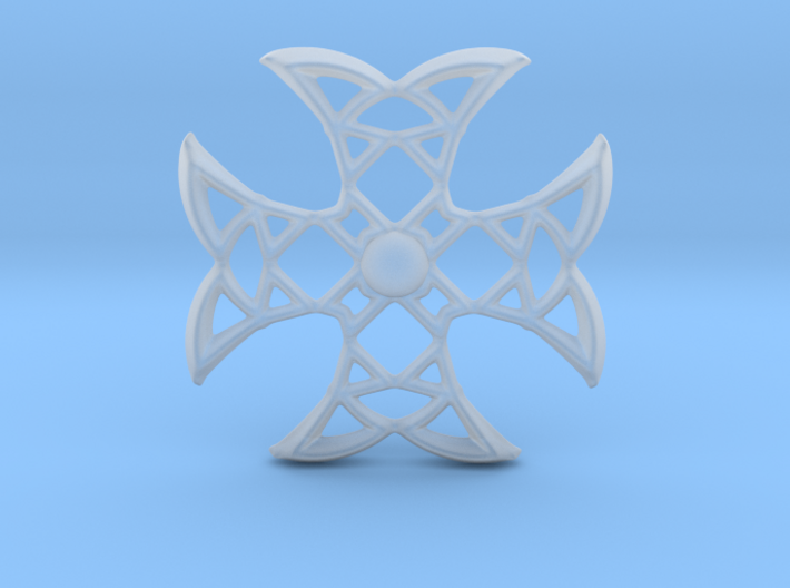 Pointed Cross 3d printed