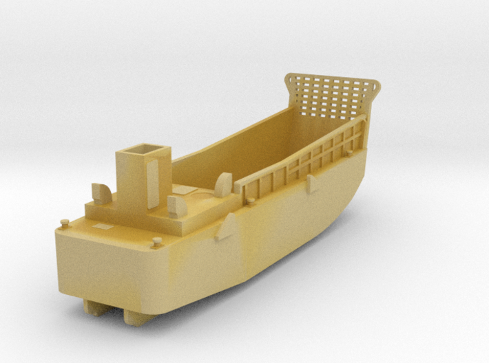 LCM3 Landing Craft scale 1:200 3d printed