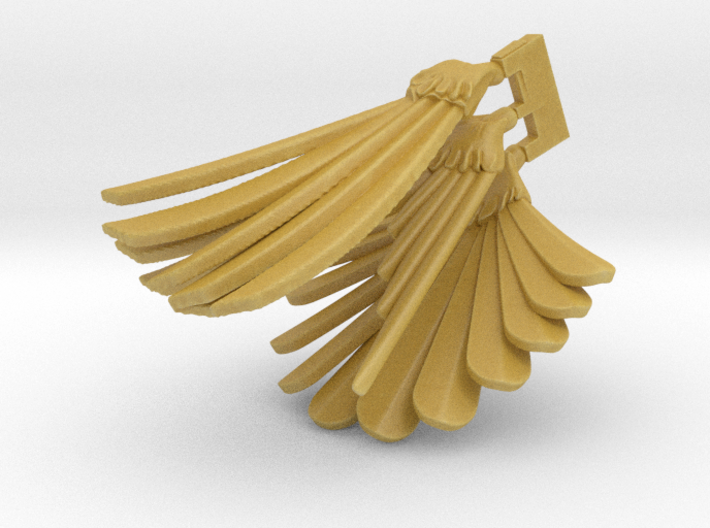 Anthropomorphic bird tails 3(HSD miniatures) 3d printed 