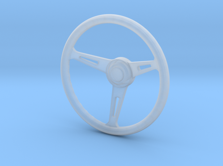 1:12 Three spoke Steering Wheel 3d printed