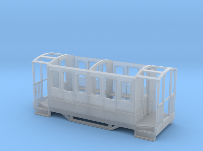 009 Tram Coach without roof 3d printed