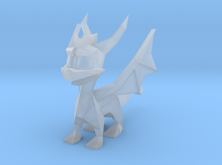 Spyro Low Poly Wings A 3d printed
