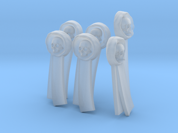 5 Knight Purity Seals Smooth Ribbons 3d printed