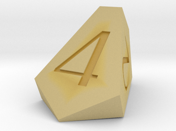 d4 truncated isosceles tetrahedron engebrechtre 3d printed