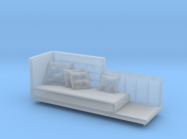 Modern Miniature 1:24 Bed 3d printed
