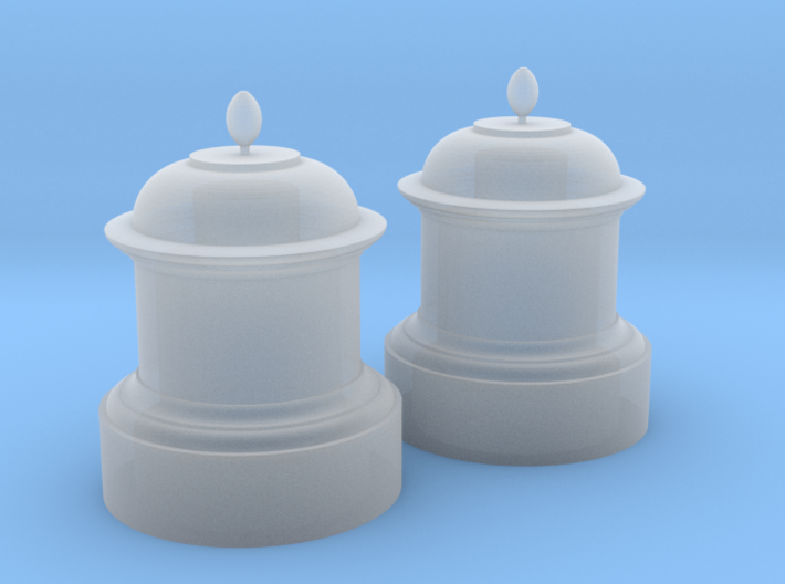 Chevallier (Bowaters) 16mm Scale Sand Domes 3d printed