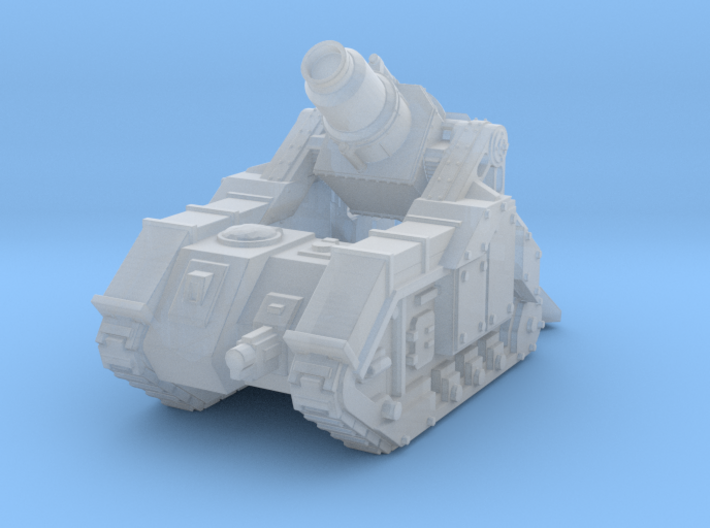Siege Mortar - Tracked 3d printed