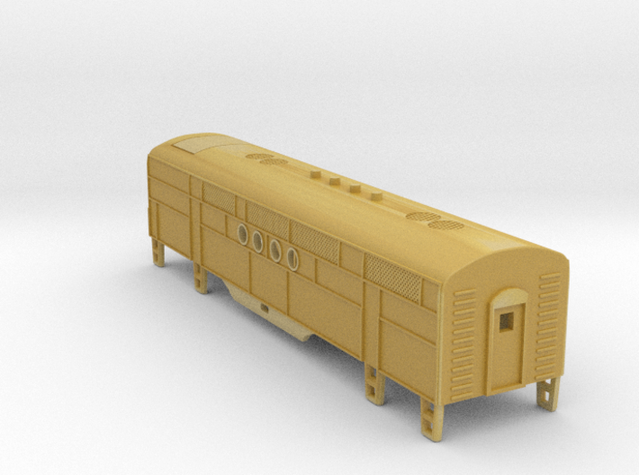 Z Scale EMC FT B-Unit Locomotive Shell 3d printed