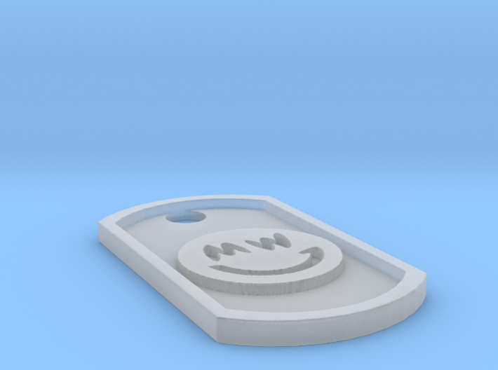 Grin Cryptocurrency Themed Dog Tag 3d printed