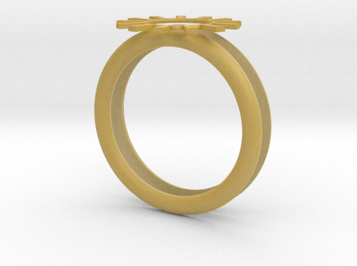 Sun Ring 3d printed 