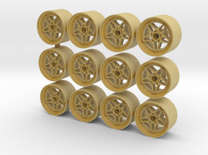 Fifteen52 Penta rims for Hot Wheels (9mm) 3d printed