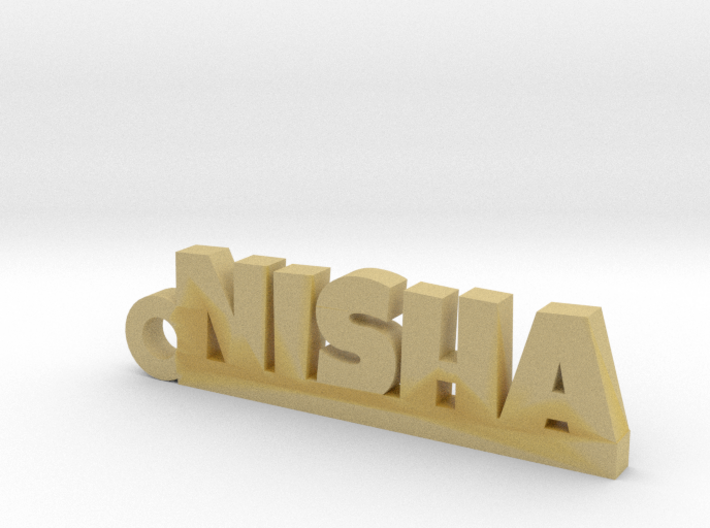 NISHA_keychain_Lucky 3d printed