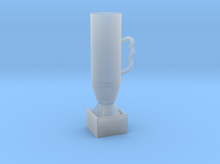 Nuclear Bomb Drink Glass 3d printed