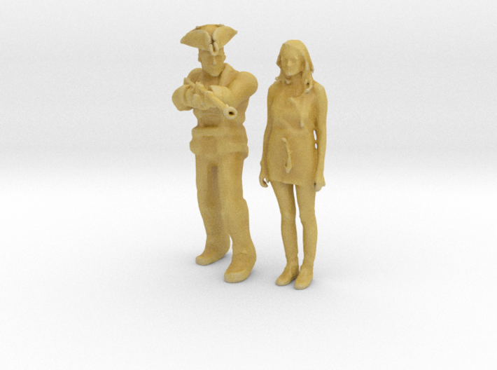 Printle CH Couple 719 - 1/87 - wob 3d printed