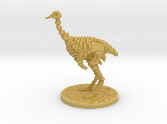 The Skeletal Ostrich mini 3d printed