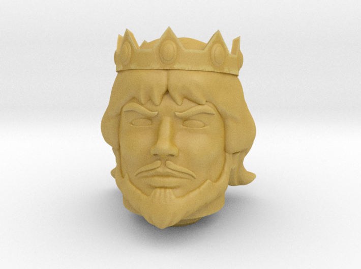 King Micah Head VINTAGE 3d printed