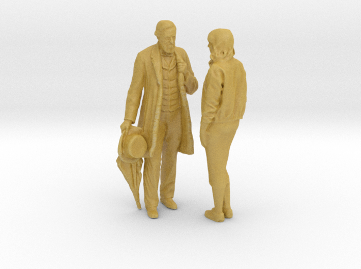 Printle CH Couple 1486 - 1/87 - wob 3d printed