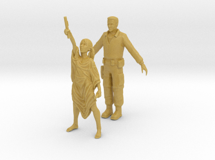 Printle CH Couple 1691 - 1/87 - wob 3d printed