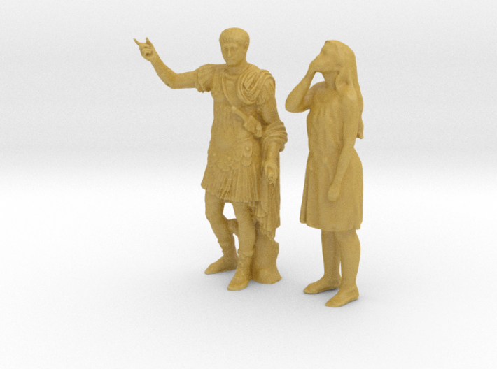Printle CH Couple 1850 - 1/87 - wob 3d printed