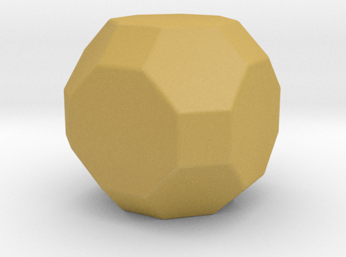 Truncated Cuboctahedron - 10mm - Rounded V1 3d printed