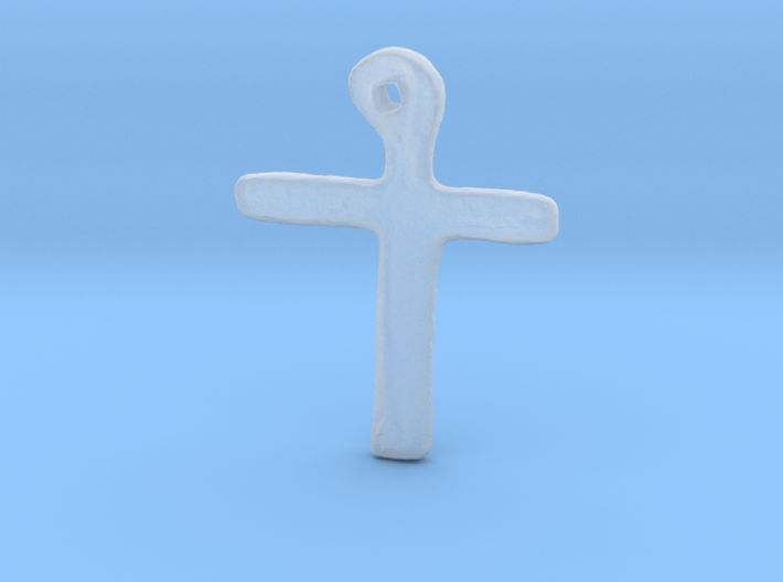 Oak Island Cross Pendant Small 3d printed