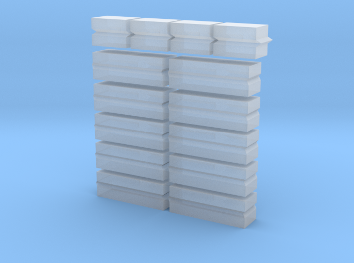 JRRCD 1/64th/S Scale Concrete blocks 3d printed
