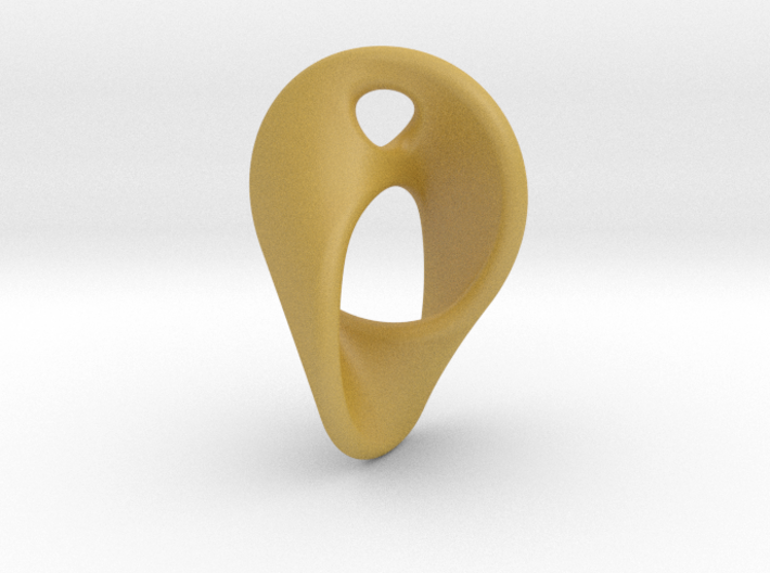 Oloid knot 2012212210 3d printed