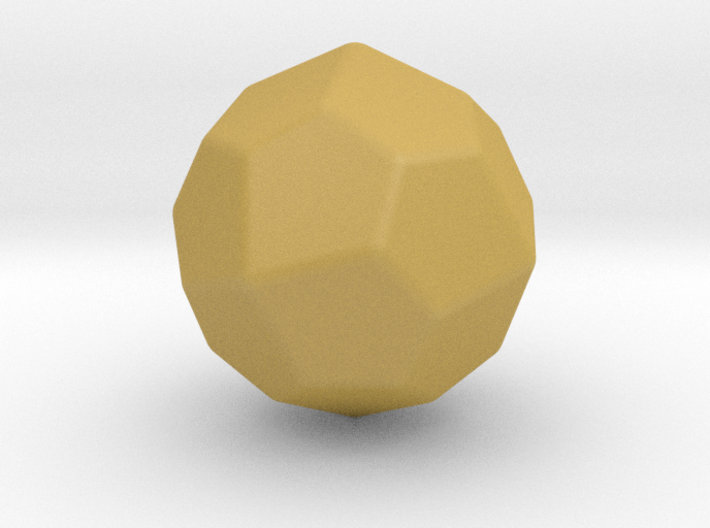 Pentagonal Icositetrahedron (Laevo) - 10mm-RoundV2 3d printed