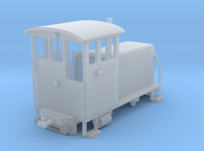 WHHR Ruston Diesel loco NO.1 Glaslyn 3d printed