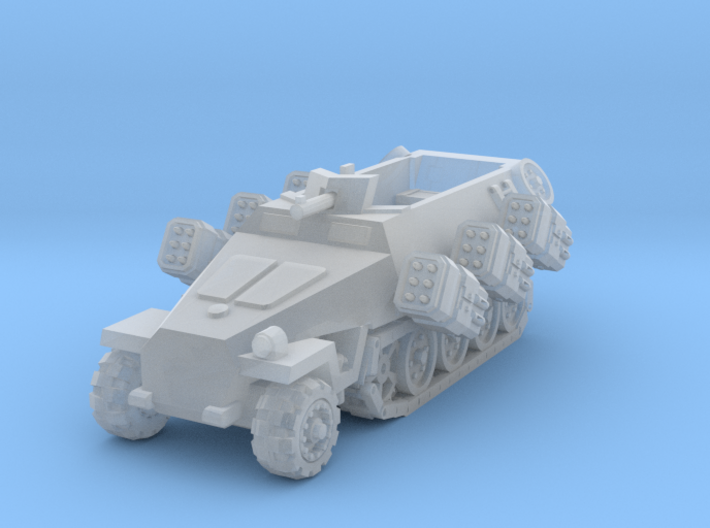 Half Tracked Missile Artillery 3d printed