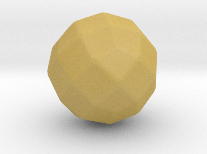 Joined Rhombicuboctahedron - 10 mm - Round V2 3d printed