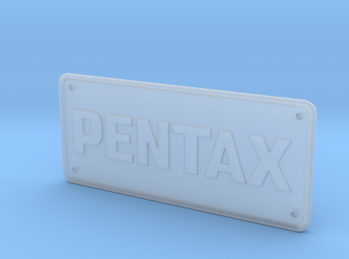 Pentax Camera Patch - Holes 3d printed