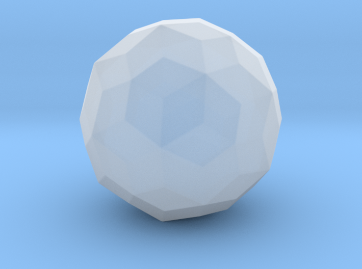 Joined Truncated Icosahedron - 1 Inch - Rounded V1 3d printed