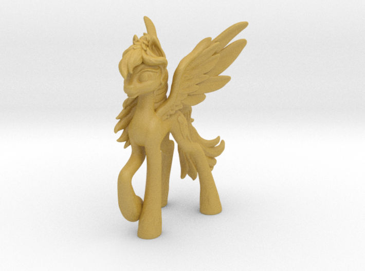 Rainbow Dash My Little Pony (Plastic, 8.2 cm tall) 3d printed