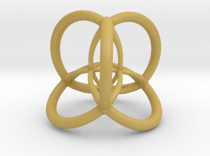 4d Hypersphere Bead - Multidimensional Scientific 3d printed