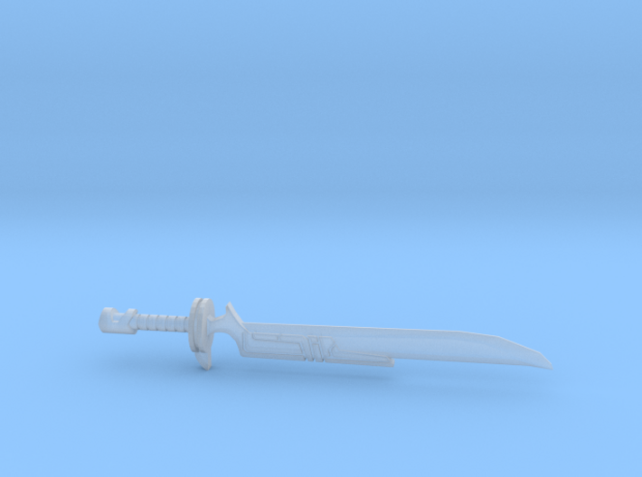 blue lazer sword 3d printed